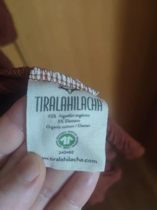 Vestido camisero Tiralahilacha algodón orgánico