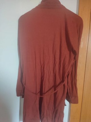 Vestido camisero Tiralahilacha algodón orgánico