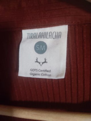 Vestido camisero Tiralahilacha algodón orgánico