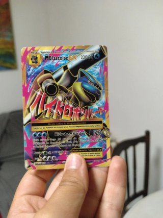 Carta Pokémon M Blastoise EX