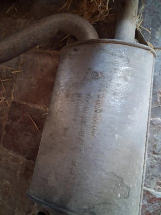 Tubo escape Audi A4 B5 AFN año '96