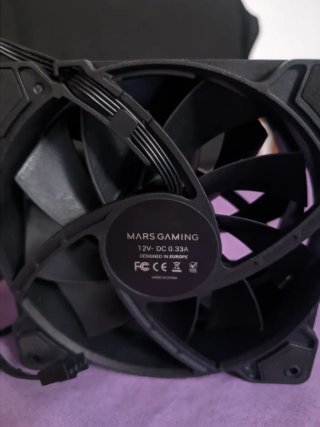 2 Ventiladores Mars Gaming MF-PWMX2