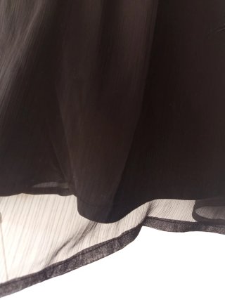 Vestido negro ibicenco estilo boho talla S