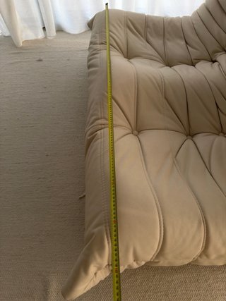 Sofá 2 plazas + Chaiselongue beige
