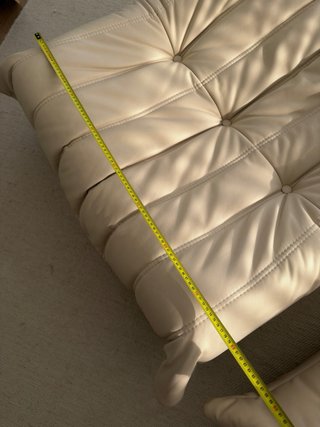 Sofá 2 plazas + Chaiselongue beige