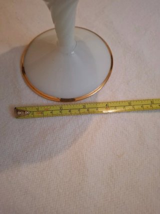 Jarra Opalina Antigua Decorada perfecto estado