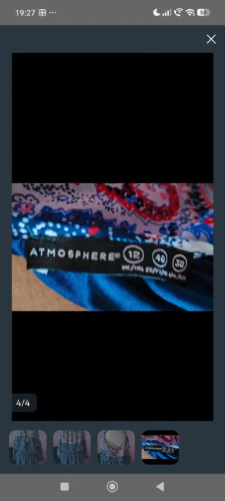 Vestido Atmosphere Talla 40