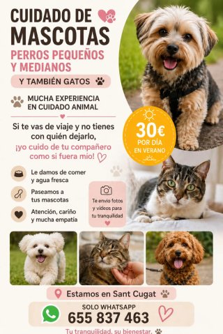 Servicio de cuidado de mascotas