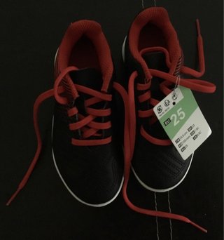 Botas de fútbol Kipsta niño talla 25