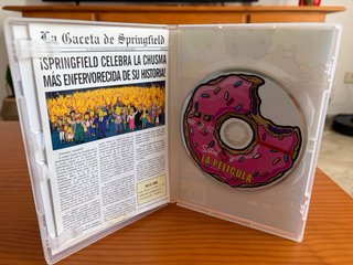 Los Simpson: La Película DVD Español