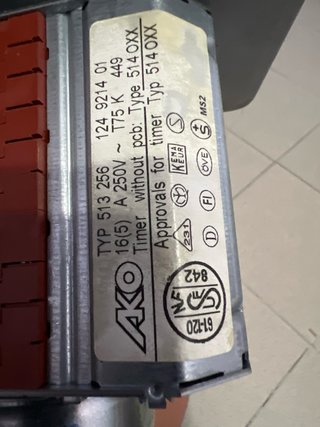 Programador lavadora AKO Typ 513 256