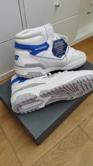New Balance 650 Talla 44.5 Azul Blanco
