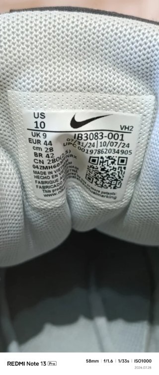 Scarpe Nike Uomo Nero Grigio