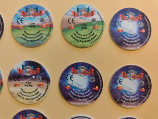 Tazos League Pokémon Matutano sin pegatina (2002)