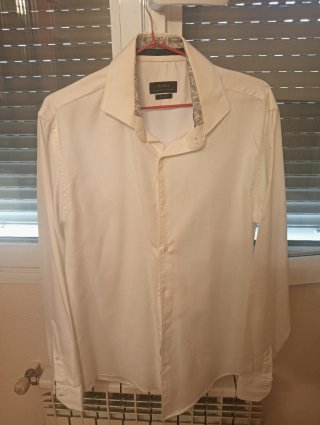 Camisa Zara Man Slim Fit Talla L