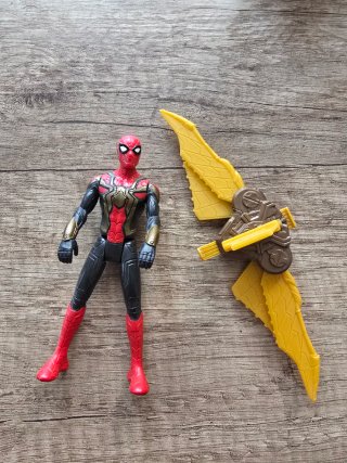 Moto Spider-Man Jet Web Cycle + Figura