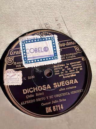 Álbum 12 Discos Vinilo 78 RPM Años 30/40