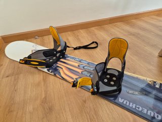 Tabla de Snow Quechua + Bolsa de transporte