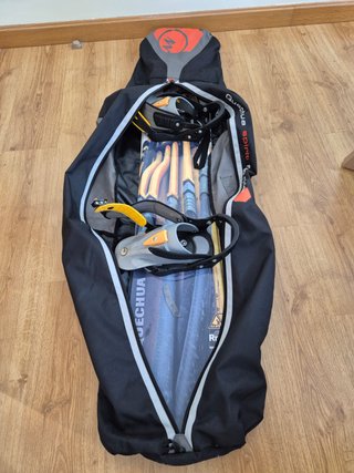 Tabla de Snow Quechua + Bolsa de transporte