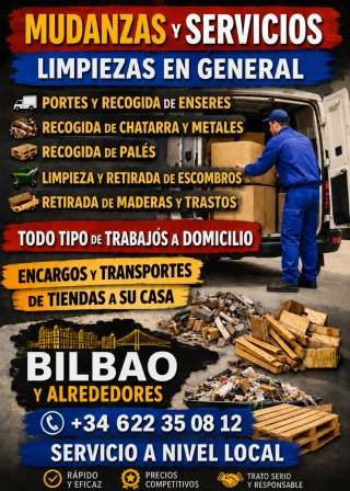 Portes y mudanzas