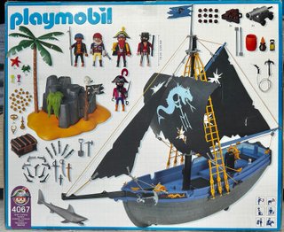Playmobil 4067 Nave Pirata con isola (2004)