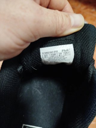 Deportivas Fila Hombre Negras