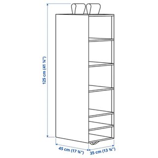 Organizador armario Ikea SKUBB blanco