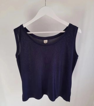 Camiseta tirantes azul