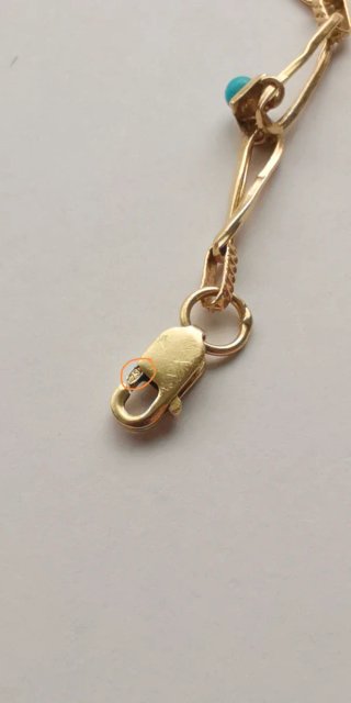 Conjunto Oro 18k: Pulsera + Colgante Turquesa