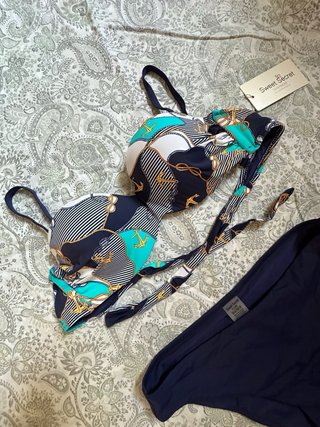 Bikini Sweet Secret Talla L Estampado Náutico