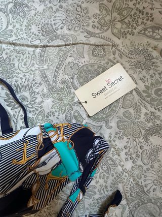 Bikini Sweet Secret Talla L Estampado Náutico