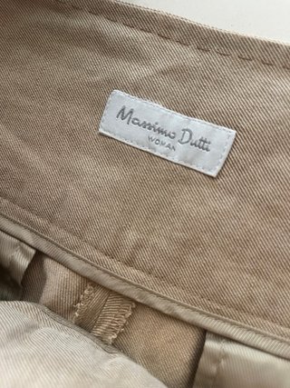 Massimo Dutti Shorts Lino y Seda Talla 42