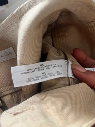 Massimo Dutti Shorts Lino y Seda Talla 42
