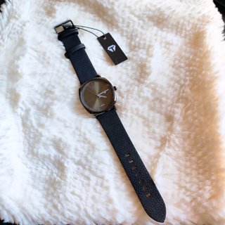 Reloj Tomi Negro y Dorado Elegante Unisex