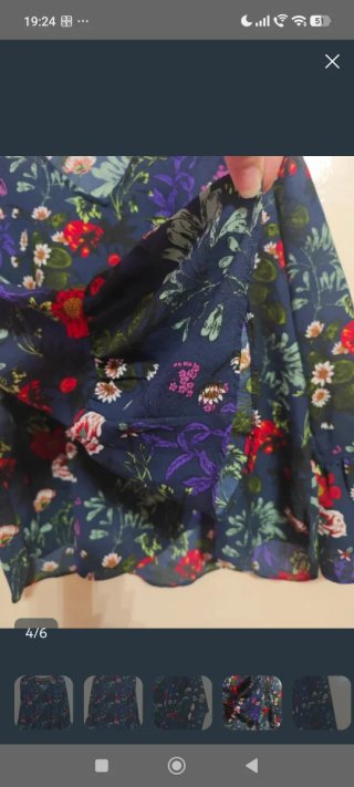 Blusa floral Esfera Talla XL