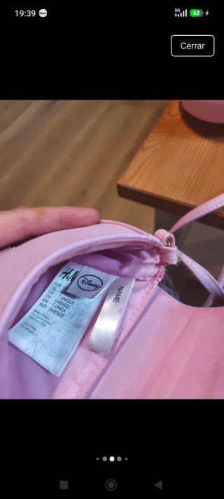 Bolso Princesa Disney Niña Rosa