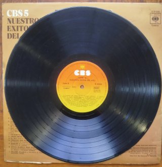 Vinilo CBS 5 - Nuestros Éxitos Del Año