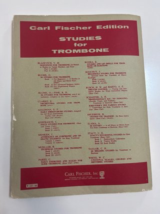 Método Arban's Part II Trombón y Baritono