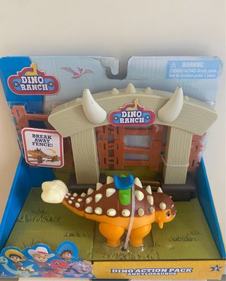 Dino Ranch Ankylosaurus con Recinto
