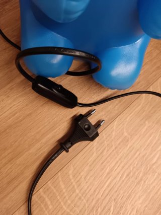 Lámpara Oso Haribo Azul