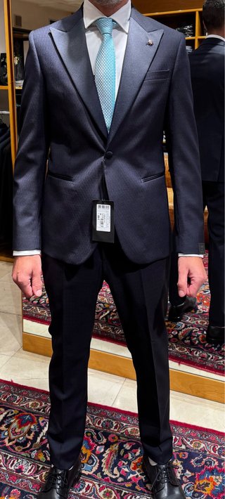 Traje Azul Manuel Ritz Talla M