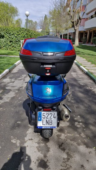 Peugeot Metropolis 400 Azul Trike