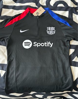 Chándal Fútbol Nike Barça Azul/Rojo