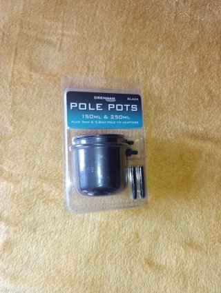 Copelas Drennan Pole Pots Black
