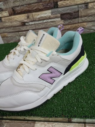 New Balance Scarpe Donna Rosa Bianco