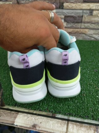 New Balance Scarpe Donna Rosa Bianco