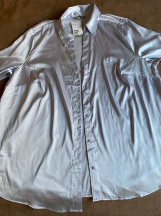 Camisa satinada H&M Talla XXL