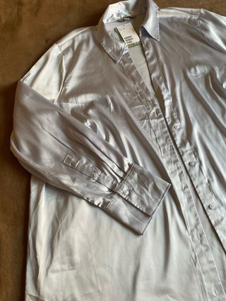 Camisa satinada H&M Talla XXL
