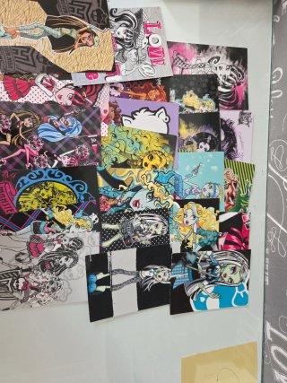 Colección cartas Monster High