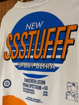 Camiseta Ssstufff Blanca